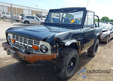 1977 Ford Bronco из США, поврежденный, VIN U15GL091251